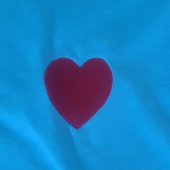 Aviator Nation Blue Heart T-Shirt - Picture 2 of 7
